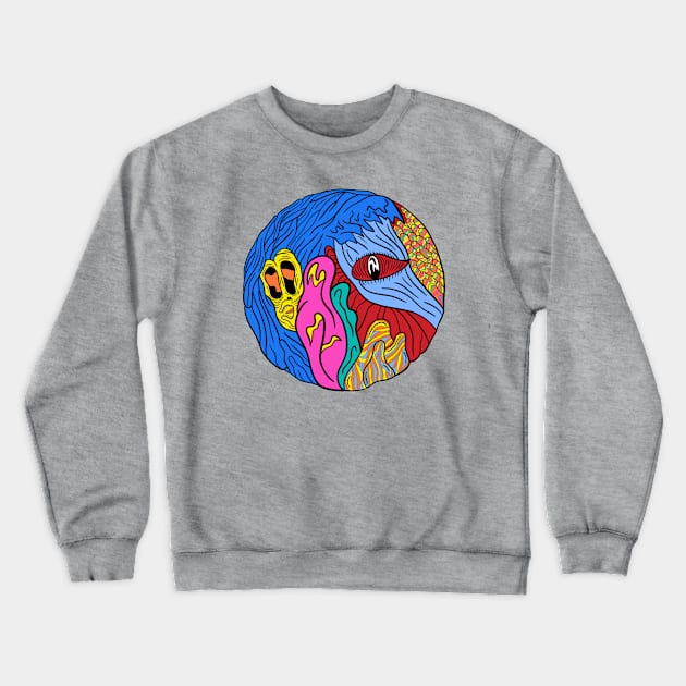 srikunti dolan amerto Crewneck Sweatshirt by indi art